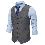 1920's Vest Set (Grey) - Hire