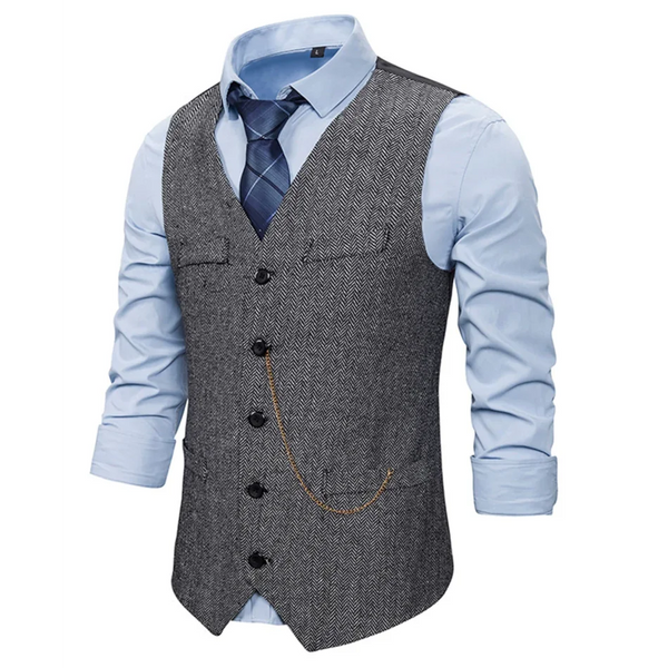 1920's Vest Set (Grey) - Hire – Cracker Jack Costumes Brisbane