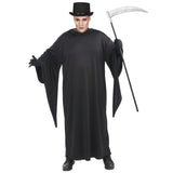 Grim Reaper Robe Standard - Dr Toms  oversize medieval sleeves, slip on. ankle length.