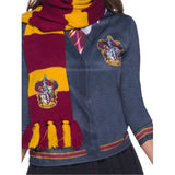 Gryffindor Deluxe Scarf from Harry Potter with tassels.