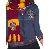 Gryffindor Deluxe Scarf from Harry Potter with tassels.