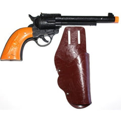 Gun and Holster – plastic toy cowboy gun with belt for western costumes