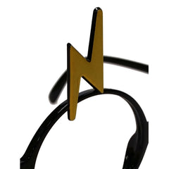 harry potter deluxe glasses with lightning bolt over one eye.