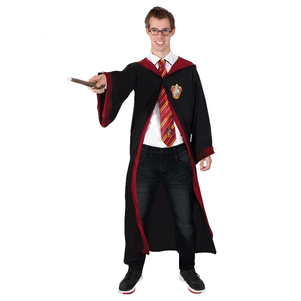 Adult Gryffindor robe with red lining and crest from Harry Potter