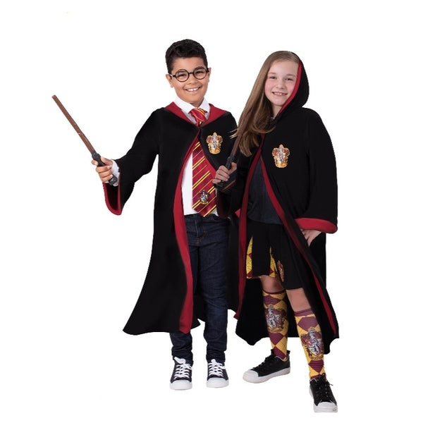 Harry Potter Gryffindor Child Robe, ankle length, hood plus emblem.