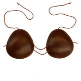 Tropical coconut bra novelty dress up