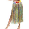 Hawaiian Hula Skirt with Flowers – Multi Colour
