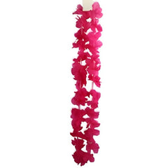 Hawaiian small flower lei necklace assorted colours costume accessory