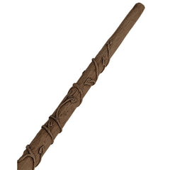 Hermione Granger replica wand with vine details from Harry Potter