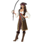 Ladies pirate costume top and trousers