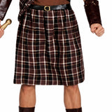 Close up of highlander adult male skirt