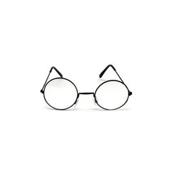 Clear lens round glasses for 60s or wizard looks