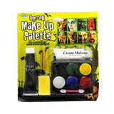 Horror Make Up Palette w/Blood, assorted paints, sponges, crayon and fake blood.