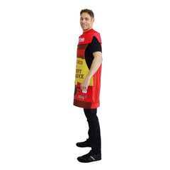 Novelty Hot Taco Sauce costume perfect for Mexican parties