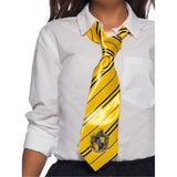 hufflepuff tie from harry potter in yellow and black.