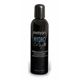 Black bottle of Mehron Hydro Prep on a white background