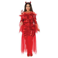 Red Devil Costume – Plus Size Adult