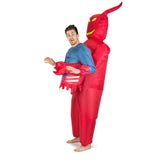 Adults Inflatable Devil Costume.
