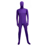 Purple invisible full body suit great for sports days or superheroes