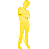 Invisible teen body suit with attached mask, feet and gloves.