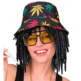 Textured dreadlock wig for themed costumes