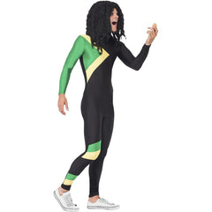 Jamaican bobsled team style costume