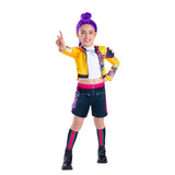 K-Pop Demon Hunters Rumi child costume with printed jacket top