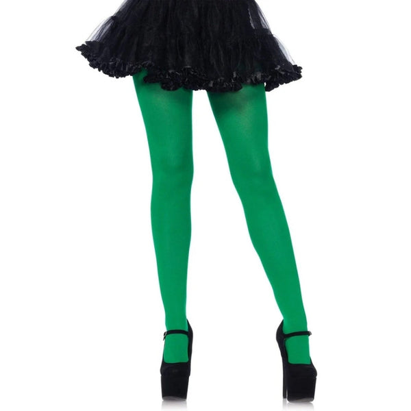 Kelly Green plus size nylon lycra tights – Leg Avenue
