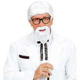 Vintage character wig with beard and moustache