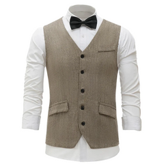 1920's Vest Set (Khaki) - Hire