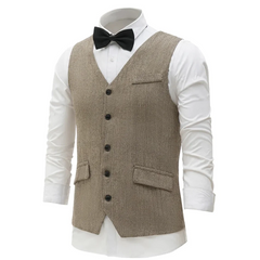1920's Vest Set (Khaki) - Hire
