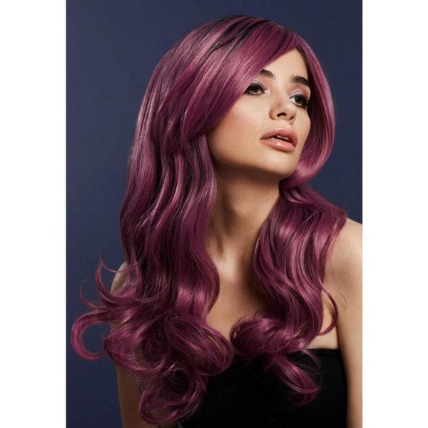 Khloe Long Wave Wig in True Blend Mauve