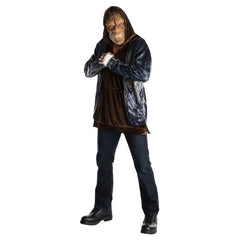 Killer Croc deluxe costume with printed jacket, hoodie, hand wraps and half mask – DC Comics
