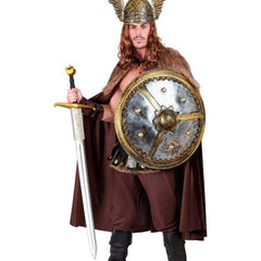King’s Sword medieval costume prop measuring 122cm for knight and Viking themed costumes