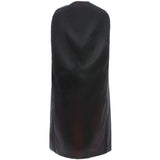 Black cape on a white background