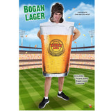 Beer glass novelty costume for parties