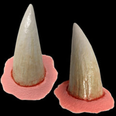 Large devil horns made from Black Label Latex with realistic texture for Halloween costumes