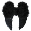 Large Feather Wings - Black