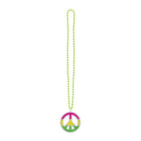 Large Peace Sign Necklace.