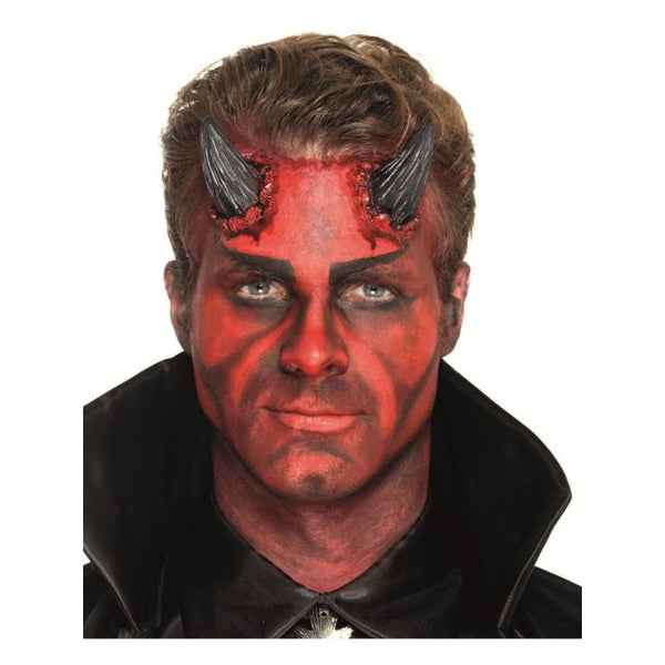 Latex devil horn prosthetics with adhesive for Halloween and cosplay