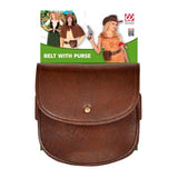 packaging for the leather look belt and purse
