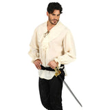 Leather look black sword holster for pirate and medieval costumes