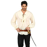 Showing versatility of wearing the leather look brown sword holster