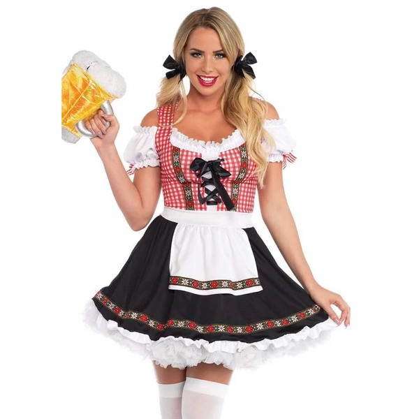 Beer Garden Hostess dirndl Oktoberfest costume hire in Brisbane