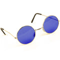 Blue Lennon Glasses – Retro Hippie Costume Glasses