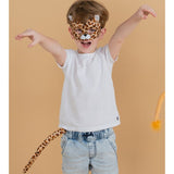jungle animal costume leopard ears tail set