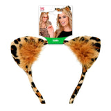 Packaging for animal ears leopard headband costume accessory