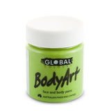 Light Green Face and Body Paint 45ml, non toxic and water based.