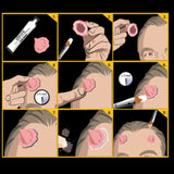 Little Horns by black label latex instructions.