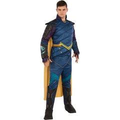 loki deluxe costume, seperate top and pants plus cape.